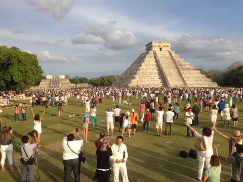 Astronomía y arqueología cumplen su cita anual en Chichén Itzá
