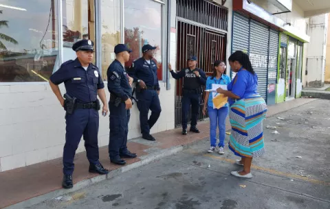 Ministerio Público y la Policía Nacional se toman Colón