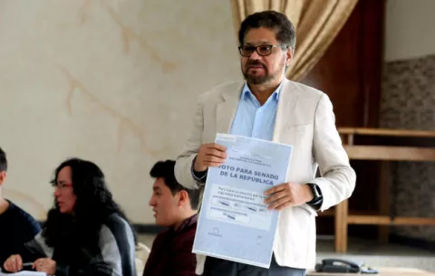Partido colombiano FARC sufrió un duro revés en las primarias legislativas