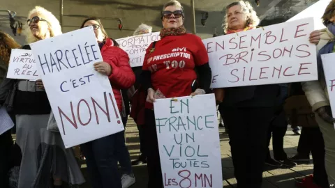 Los acosadores sexuales en Francia podrían ser multados con $2,000
