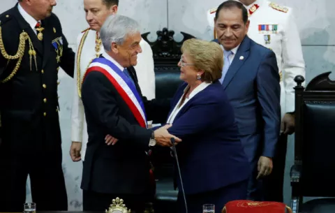 Curiosidades en la toma de posesión de Sebastían Piñera 