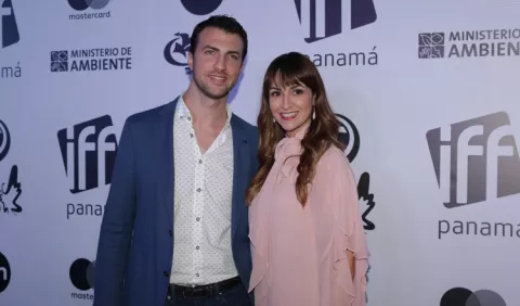 Alfombra roja que dio inicio al IFF Panamá
