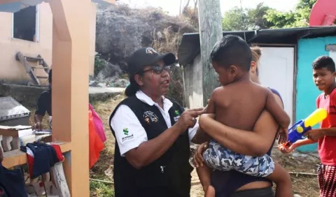 Más de 5,000 niños no han sido vacunados a causa de la inseguridad