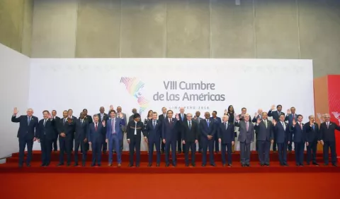 Líderes americanos se comprometen a luchar contra la corrupción
