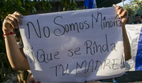 Preparan informe sobre la represión del gobierno de Daniel Ortega