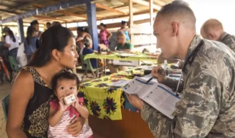 Comando Sur usará albergue para salvar a embarazadas