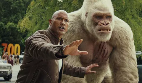 Acción en 'Rampage'