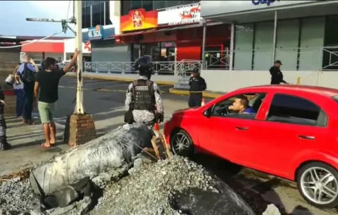 Dos muertos deja intento de robo en la Gran Estación de San Miguelito