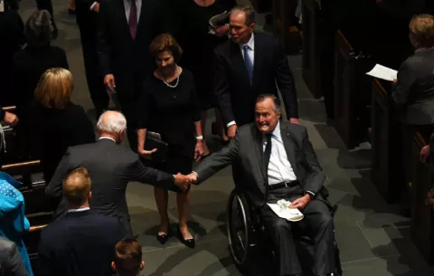Barbara Bush recibe homenaje de parte de Estados Unidos 