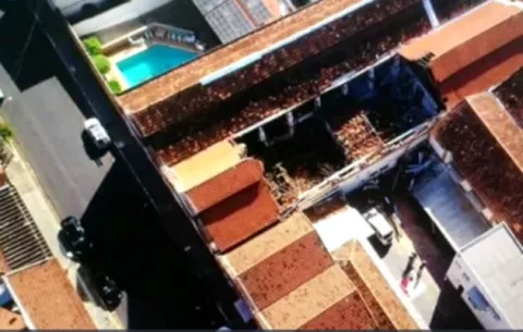 VIDEO Desplome de un techo deja más de 30 heridos en Brasil 