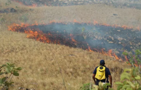 Incendio forestal en Coclé  hizo peligrar decenas de tuberías en tomas de agua