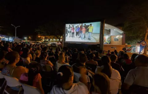 "Cine gratis en el Barrio" inicia este viernes 6 de abril