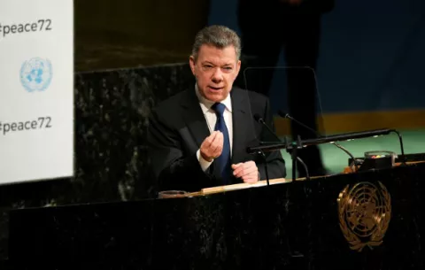 Santos:Proceso de paz con las Farc ha tenido "problemas y retrasos"