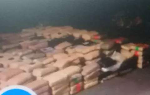 ¡Sorprendido! Incautan 396 paquetes con presunta droga en La Pesa