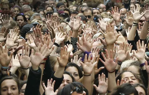 Protestan en España contra polémica sentencia por abuso sexual