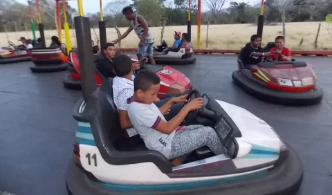 Vigilantes de la seguridad en la Feria Internacional de Azuero