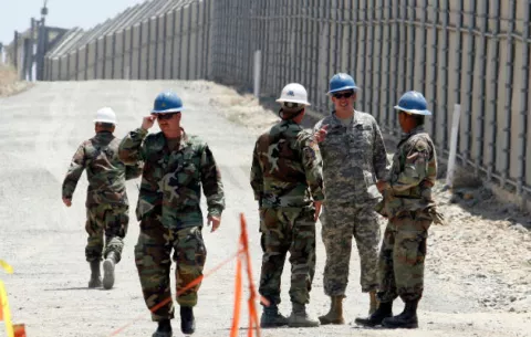 Marcha de 1,100 kilómetros contra la militarización de la frontera con México
