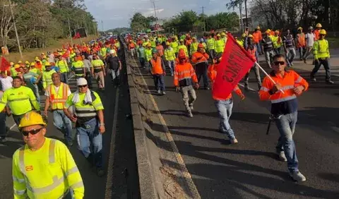 Protestas del Suntracs intimidan al Gobierno