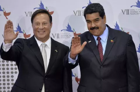 Presidentes de Panamá y Venezuela reestablecen relaciones bilaterales
