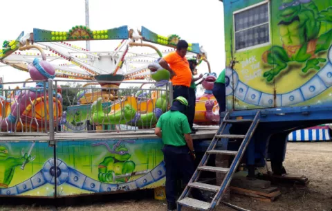 Seguirán vigilantes de tres parques de diversiones en Feria de Azuero