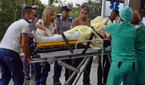 Un avión con 105 almas a bordo se precipita a tierra en la isla de Cuba