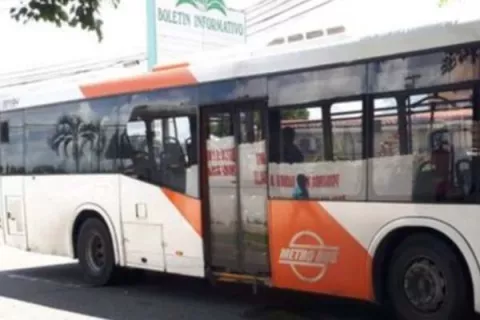 Intentó llevarse metrobús