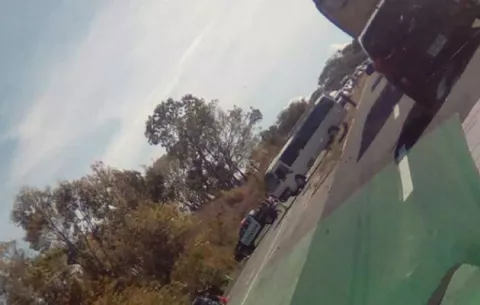 Fatal accidente paraliza el tráfico en San Carlos