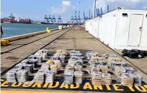 Incautan droga en el fondeadero de Puerto Balboa