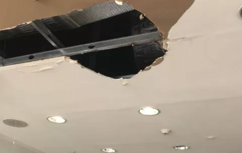 Se desprende el cielo raso de Minsa Capsi de Pedasí