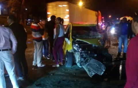 Taxista pierde la vida en accidente de tránsito en Gatuncillo