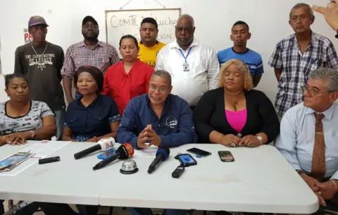 Gran marcha anuncia el Comité de Lucha por la Salvación de Colón