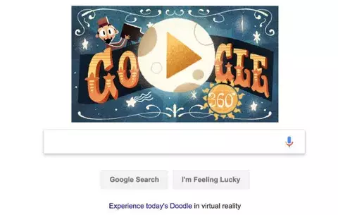Google brinda homenaje a George Méliès con Doodle interactivo