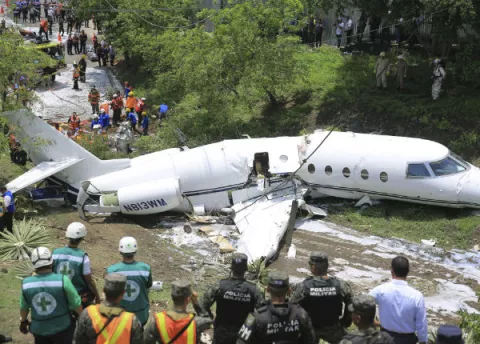 Accidente de avión ejecutivo de EE.UU. en Honduras pudo ser por error humano