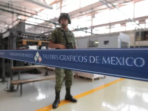 Comienza impresión de 93,9 millones de boletas para presidenciales