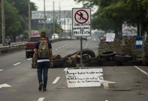 Coordinadora universitaria demanda el cese de la represión en Nicaragua