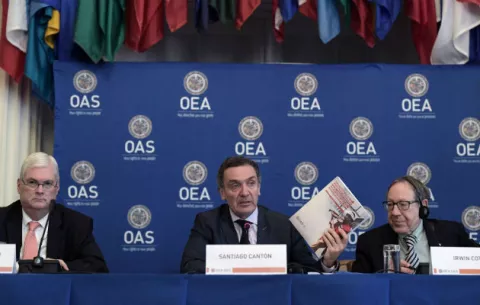 Grupo de expertos de la OEA presentan informe sobre crímenes en Venezuela