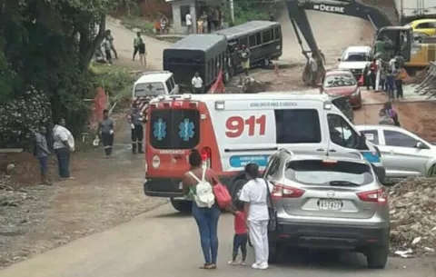 Varios heridos en accidente de tránsito en Potrero Grande en La Chorrera