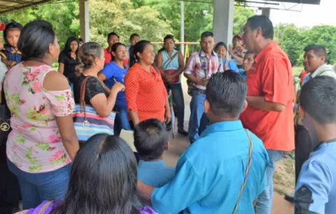 Buscan opción para  familias afectadas por la explotación minera en La Chorrera
