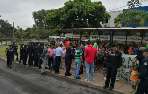 Dos protestas se registran en Arraiján en menos de 24 horas