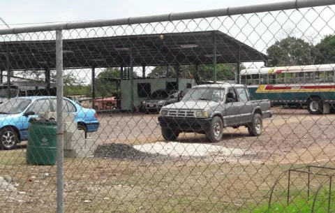 Riña en piquera de buses de La Villa de Los Santos