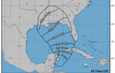 La tormenta subtropical Alberto amenaza a Cuba, México y La Florida