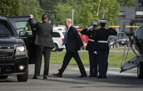 La primera dama Melania Trump se somete a una  cirugía de riñón