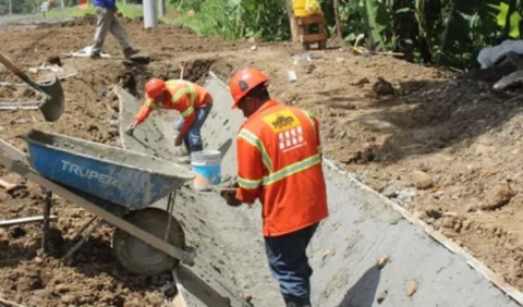 Lluvias afectarían conclusión del tercel carril
