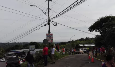 Temen otra descarga eléctrica en La Chorrera