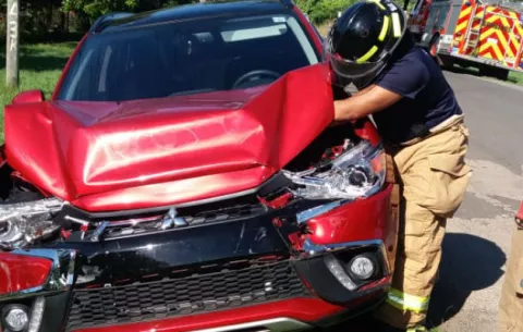 ¡Pánico! Cinco personas heridas tras accidente en Veraguas 