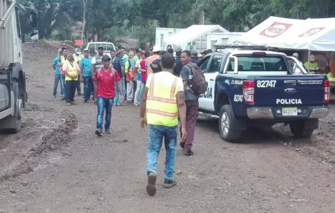 Organizaciones protestan, exigen plazas de trabajo en Arraiján