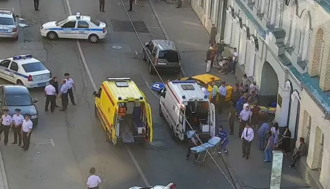 [VIDEO] Pánico en la Plaza Roja por atropello masivo, descartan atentado