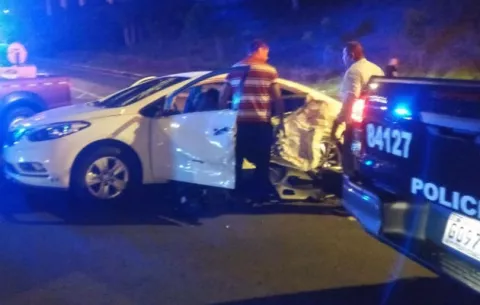 Colisión múltiple deja varias personas lesionadas en Arraiján