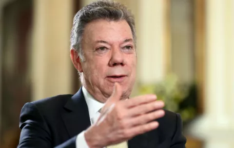 Santos: Entrego una Colombia "mucho mejor que la que recibí hace ocho años"