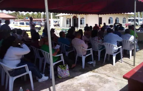 Moradores del distrito de Santa Isabel exigen más seguridad